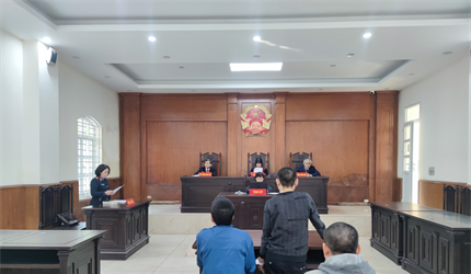 Lãnh đạo Viện KSND quận Hoàng Mai tham gia xét xử phiên toà hình sự